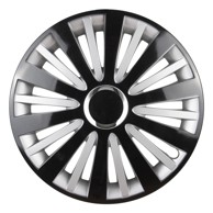 LEOPLAST Poklopac kotača čelične felge FALCON 14", crna siva 